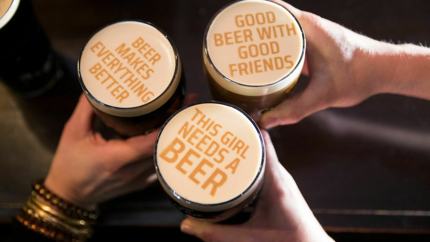 Pour la bière